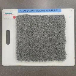 50-70 OZ CARPET. $4.99/SF INSTALLED