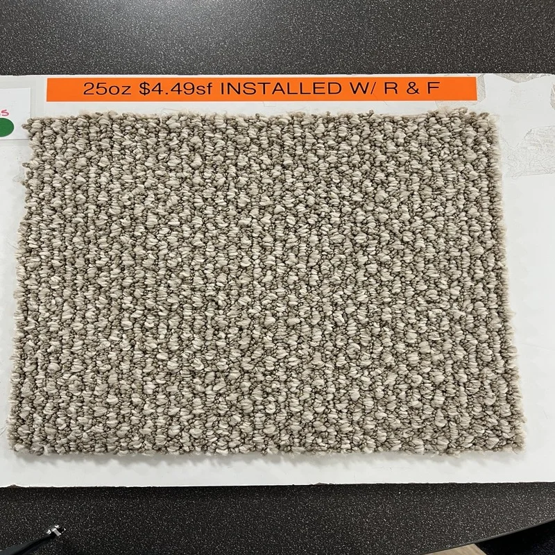 Berber Carpet. $4.49/SF INSTALLED.